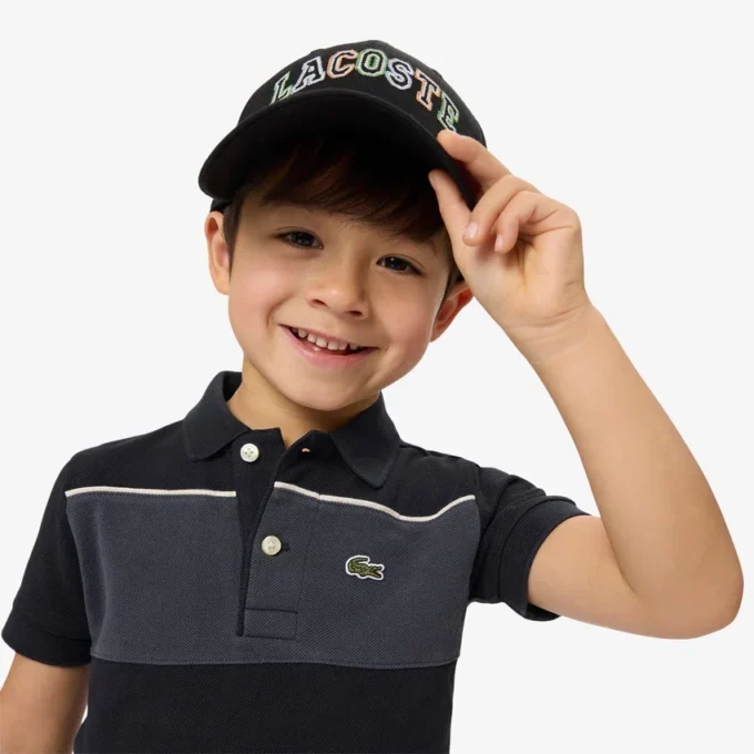 Polo Petit Piqué com blocos de cor