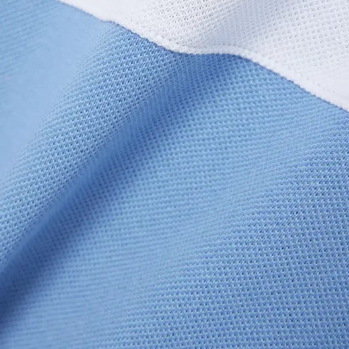 Polo Petit Piqué com blocos de cor