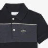 Polo Petit Piqué com blocos de cor