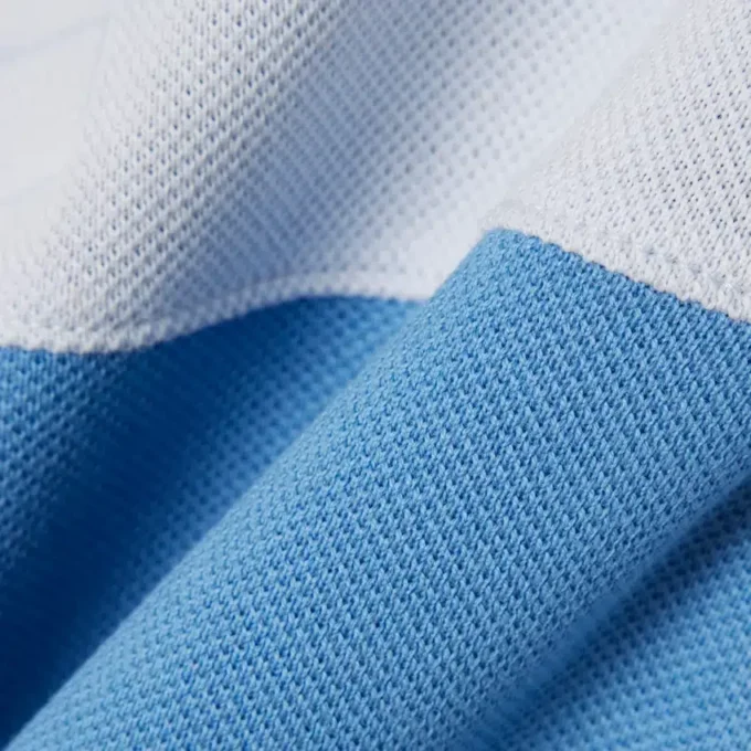 Polo Petit Piqué com blocos de cor