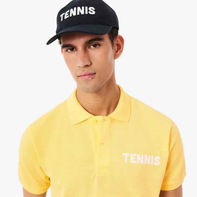 Polo Petit Piqué com Estampa e Corte Clássico