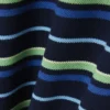 Polo Petit Piqué com riscas contrastantes para rapaz