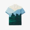 Polo Petit Piqué estampado de corte clássico para homem