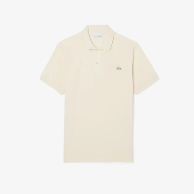 Polo Piqué com Detalhes Bordados e Corte Clássico para Homem