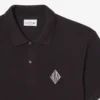 Polo Piqué com Emblema e Corte Clássico