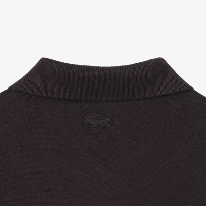 Polo Piqué com Emblema e Corte Clássico