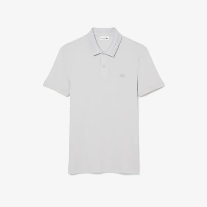 Polo Piqué com logótipo, corte justo