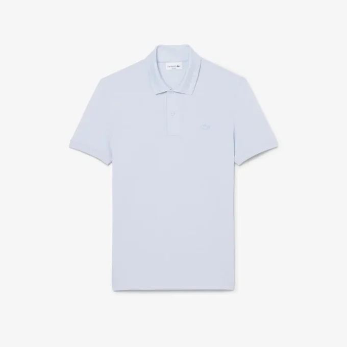 Polo Piqué com logótipo, corte justo