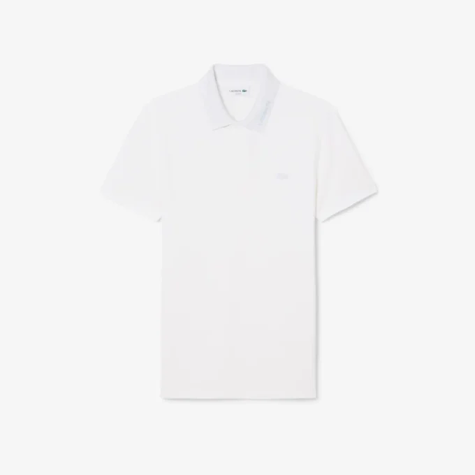Polo Piqué com logótipo, corte justo