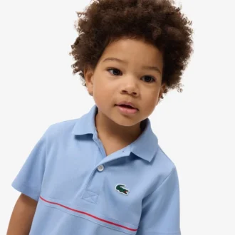 Polo Piqué com riscas da marca Ultra Dry