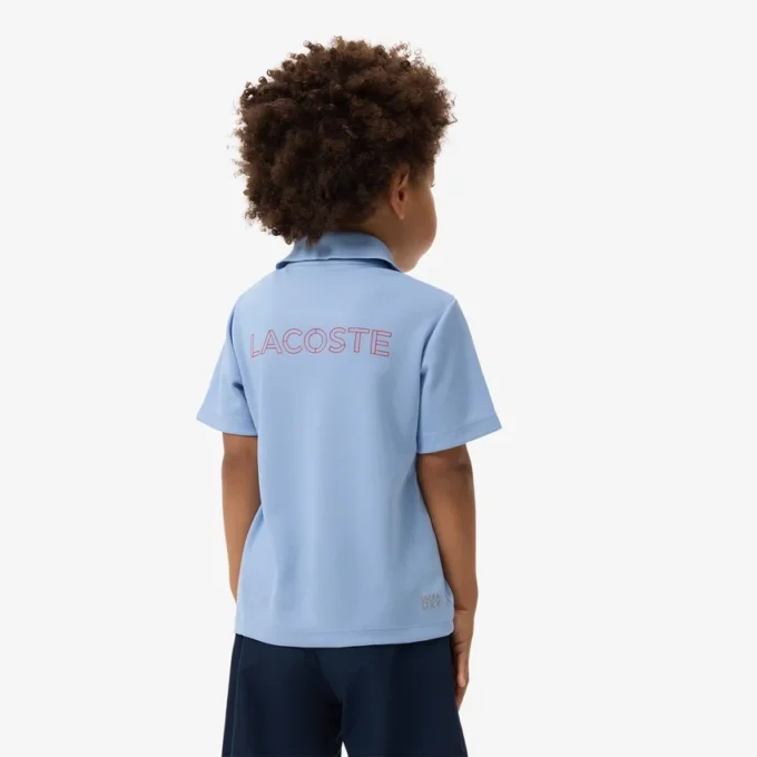 Polo Piqué com riscas da marca Ultra Dry