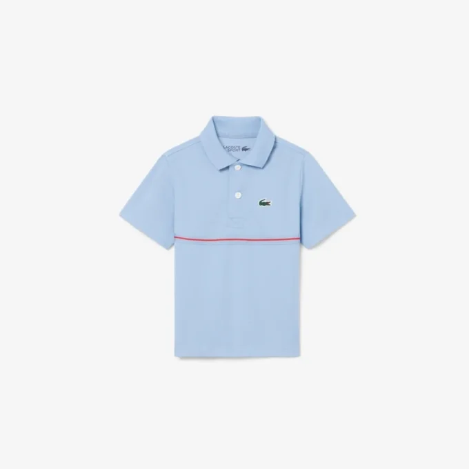 Polo Piqué com riscas da marca Ultra Dry