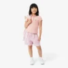 Polo Piqua com Gola Recortada para Meninas