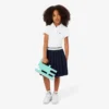 Polo Piqua com Gola Recortada para Meninas