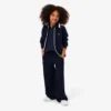 Polo Piqua com Gola Recortada para Meninas
