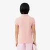 Polo Piqua com Gola Recortada para Meninas