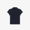 Polo Piqua com Gola Recortada para Meninas