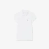 Polo Piqua com Gola Recortada para Meninas