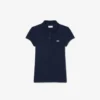 Polo Piqua com Gola Recortada para Meninas
