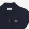 Polo Piqua com Gola Recortada para Meninas