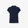 Polo Piqua com Gola Recortada para Meninas