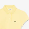 Polo Piqua com Gola Recortada para Meninas