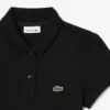 Polo Piqua com Gola Recortada para Meninas