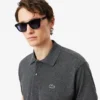 Polo Piqua Marl de corte clássico para homem