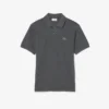 Polo Piqua Marl de corte clássico para homem