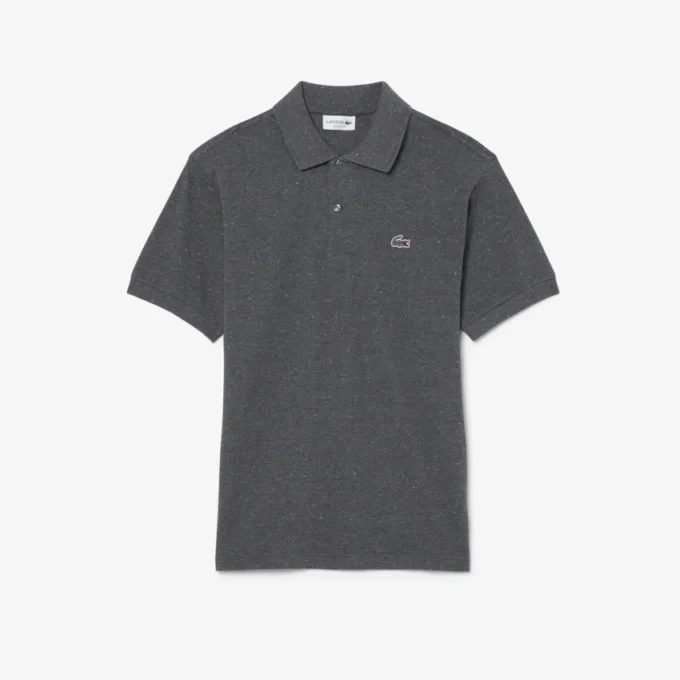 Polo Piqua Marl de corte clássico para homem