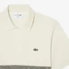 Polo às riscas com corte clássico, fabricado em França