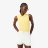 Polo sem mangas elástico Slim Fit L.12.D para mulher