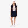 Polo sem mangas elástico Slim Fit L.12.D para mulher