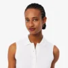 Polo sem mangas elástico Slim Fit L.12.D para mulher