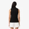 Polo sem mangas elástico Slim Fit L.12.D para mulher
