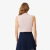 Polo sem mangas elástico Slim Fit L.12.D para mulher