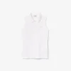 Polo sem mangas elástico Slim Fit L.12.D para mulher