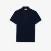 Polo Smart Paris de corte regular com gola contrastante para homem