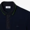 Polo Smart Paris de corte regular com gola contrastante para homem