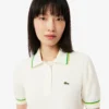 Polos de algodão elástico sem costuras 3D curtos para mulher