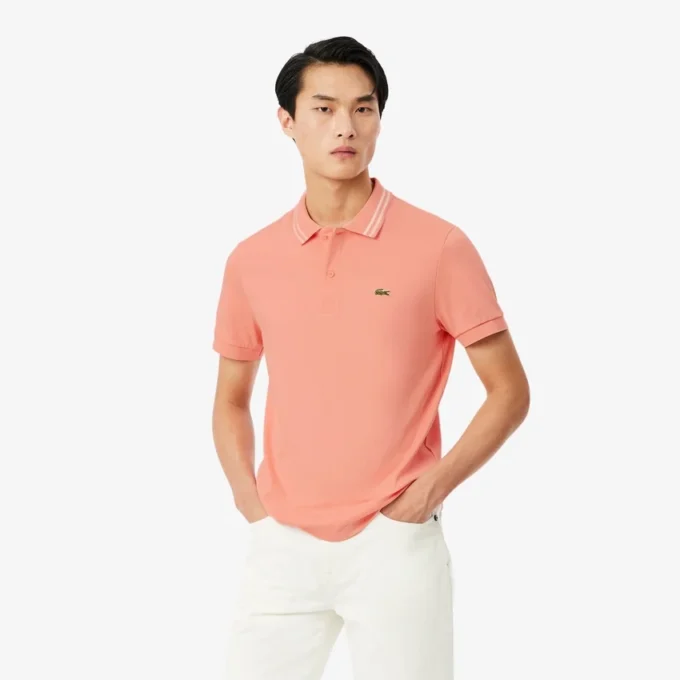 Polos de algodão Pima de corte regular para homem