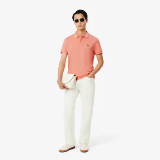 Polos de algodão Pima de corte regular para homem