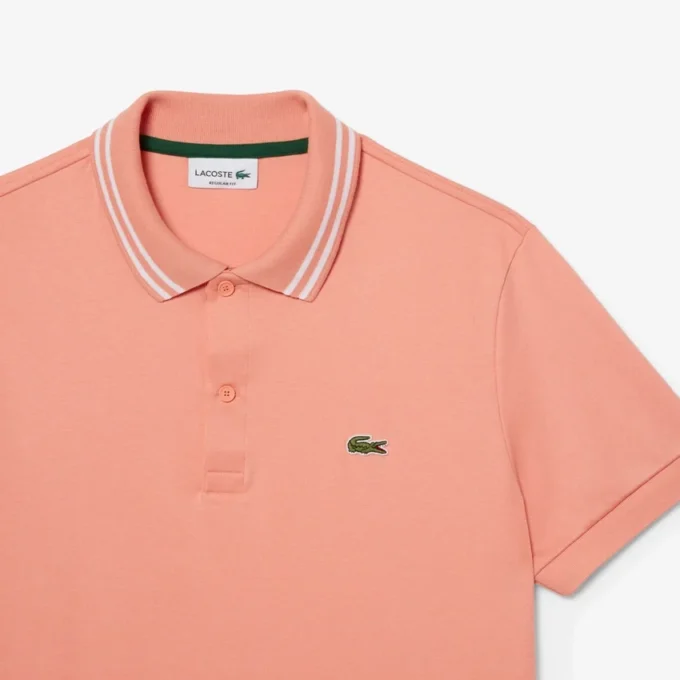 Polos de algodão Pima de corte regular para homem