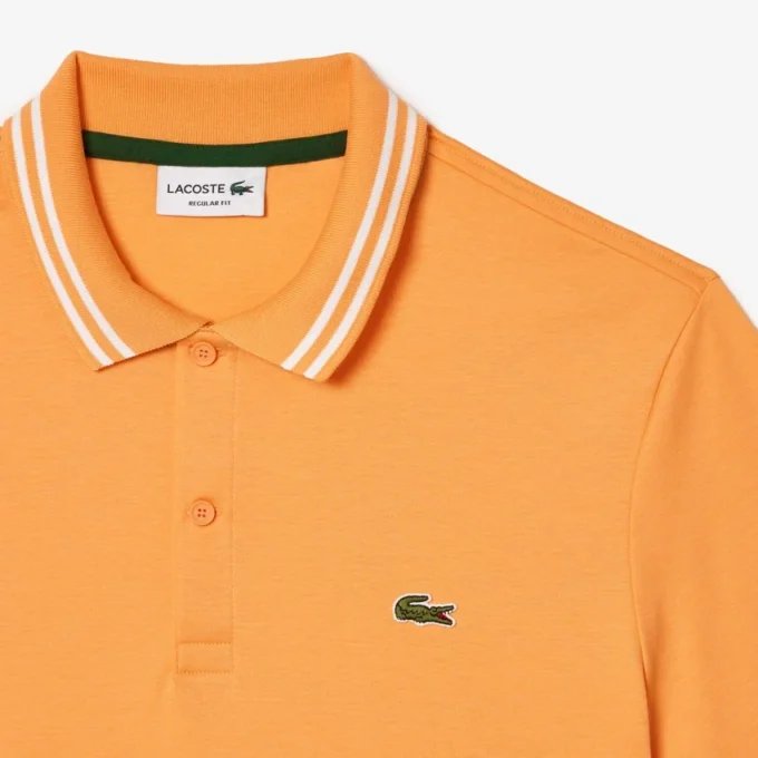 Polos de algodão Pima de corte regular para homem