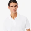 Polos Petit Piqua com corte clássico e detalhes bordados