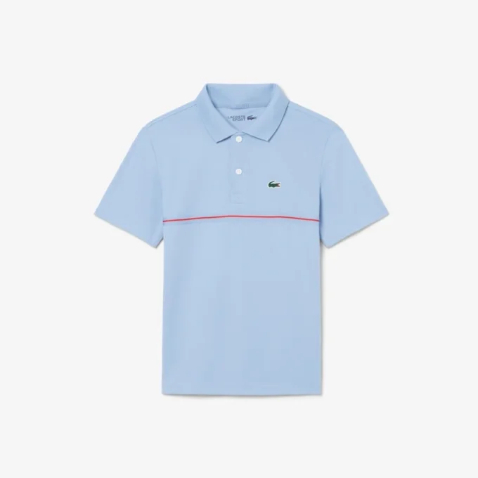 Polos Ultra Dry com riscas da marca