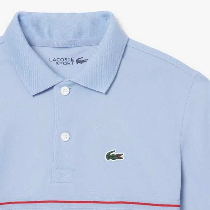 Polos Ultra Dry com riscas da marca