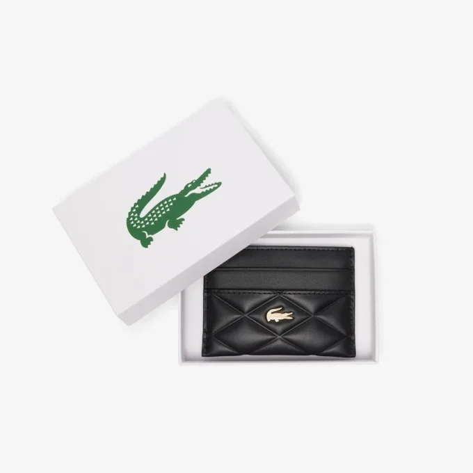 Porta-cartões em pele Crocodelle