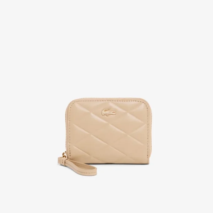 Porta-moedas pequeno em pele Crocodelle