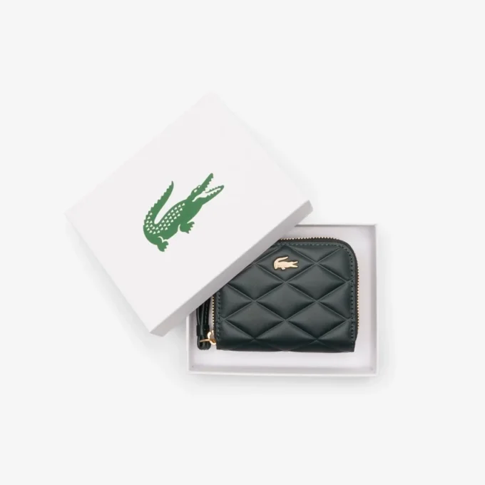 Porta-moedas pequeno em pele Crocodelle